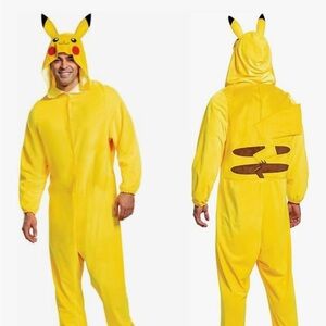 Yellow Pikachu Adults Costume